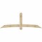 Ekena Millwork Bellingham Rough Sawn Timber Gable Bracket, Douglas Fir, 96"W x 36"H x 4"D x 6"F, 9/12 Pitch GBW096X36X0406BEL00RDF - alternate 1